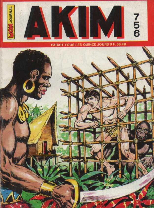 Scan de la Couverture Akim n 756